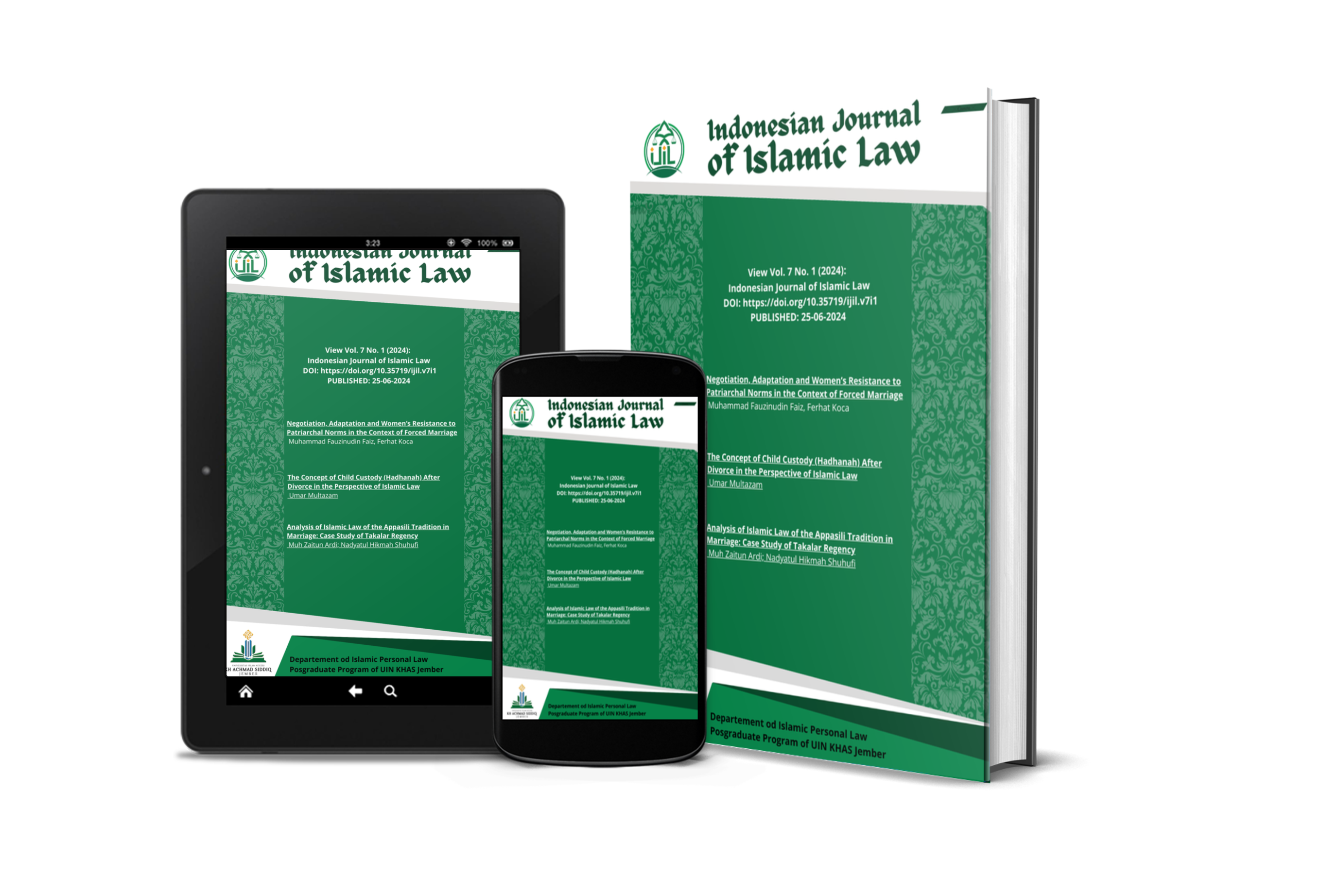 					View Vol. 7 No. 1 (2024): Indonesian Journal of Islamic Law
				